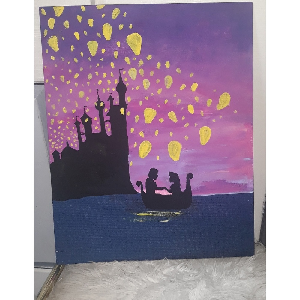 Tangled Disney Wall Art